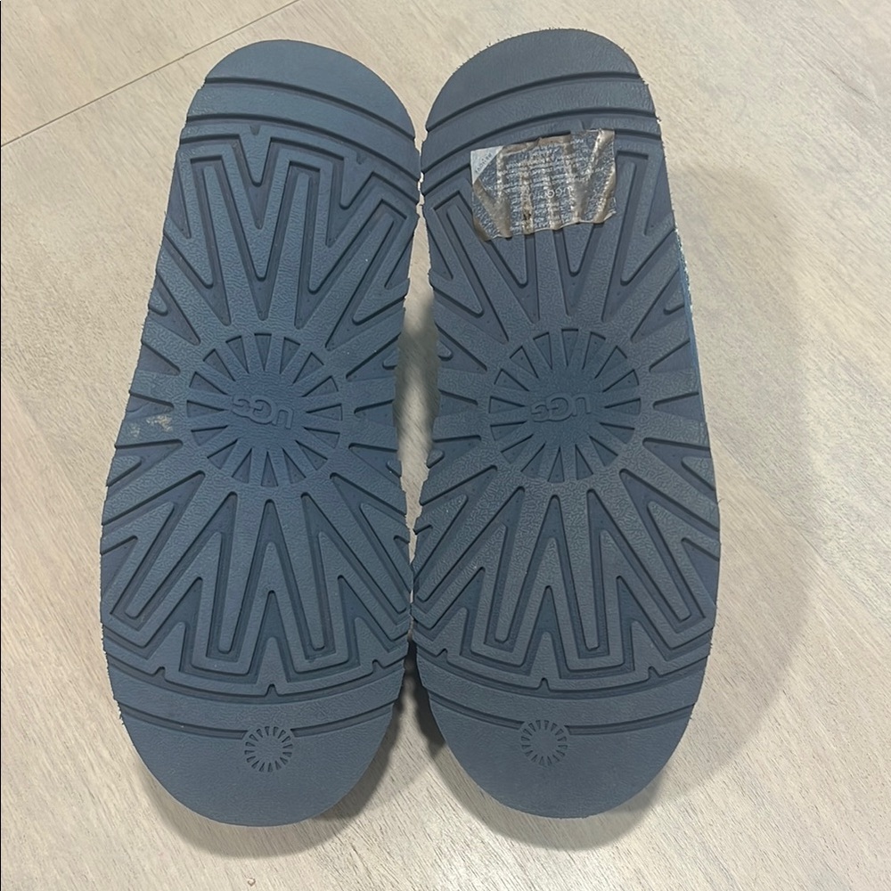 UGG Tazz Platform Slippers in Desert Blue - Picture 4 of 9